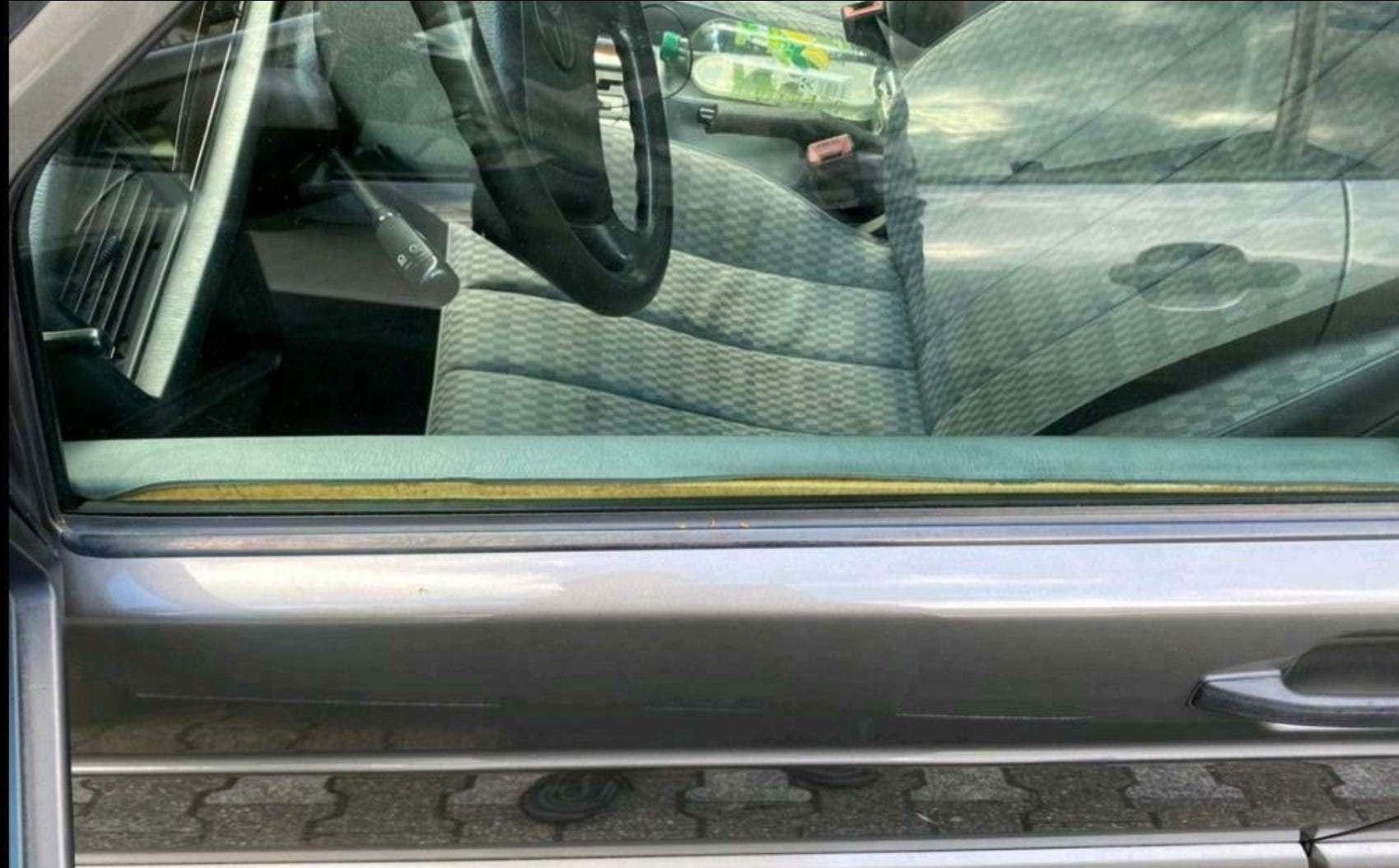 Türpappe Mercedes Benz W201 optisch reparieren E190 4Leisten aus Aluminium