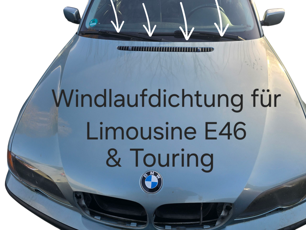 E46 Windlaufdichtung für BMW 3er Limo Touring E46 alternative zu 51718208483
